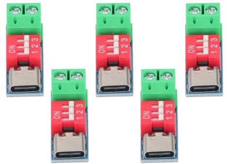 5pcs Trigger -Board -Modul USB -Typ C Bis 5V 9V 12V 20V Hochgeschwindigkeit PD QC Decoy Change Board Modul