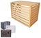 Ywanwj 1.5P cubierta aire acondicionado exterior bandeja aire acondicionado Cubierta de Unidad Exterior Resistente a la intemperie de aluminio,fácil de instalar, Bajo nivel sonoro Limpio y bonito