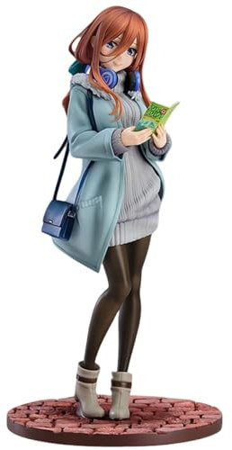 The Quintessential Quintuplets Figur Nakano Miku, Statue, PVC, 28 cm, Modelldekoration, Innenausstellung, Schreibtisch, Landschaft