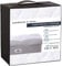 Adam Home Microfiber Quilted Mattress Topper Single Size 4 Inch / 10cm Fluffy and Hypoallergenic, Thick White, Hotel Quality Extra Soft, Deep Elasticized Corner Straps (90 x 190 + 10cm)