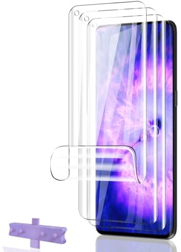 Phlleyaa Protection Décran Pour Oppo Find X5 Pro Film Flexible TPU 3 Pièces,Transparent HD, sans Bulles, Anti-Rayures, Facile à Installer Protection Pour Oppo Find X5 Pro Verre Trempé