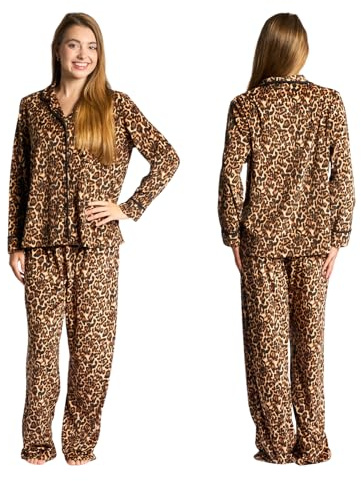 OHS Pyjamas for Women, Valentines Day Gifts for Women Loungewear Super Sofy Comfy Stay Warm Nightwear for Adults Winter Pyjamas Sets - Small, Medium, Large