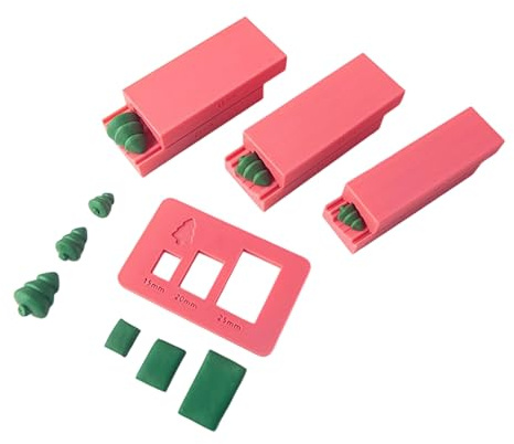 Polymere Clay Bead Maker Tool Set For Handmade Earrings Necklace Christmas Tree Designs Craft Accessories Clay Bead Rolling Tool