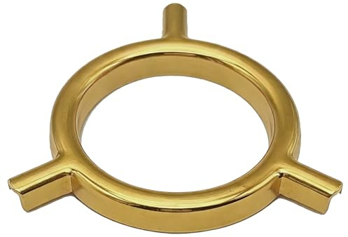 3-Way Uno Bridge Adapter for Lampshade,Uno Lamp Shade Adapter,Threaded Uno Fitter Adapter Fit for Lamp Shades,Gold(1 Pack)
