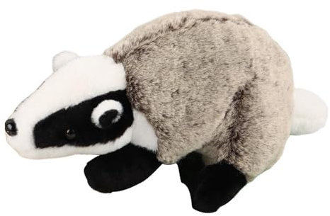 Animale Peluche Di Tasso - Tasso | Animale Morbido Peluche Giocattolo Di Peluch Decorativo, Peluche Realistico, Panda , Decorazione Per La Camera Da