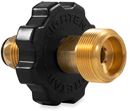Camco 59943 Propan Zylinder-Adapter – weiche Nasen Pol x 2,5 cm-20 männlich Throwaway Zylinder Gewinde