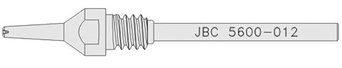 JBC Entlötspitze Serie C560, C560012/Ø 0,8 mm, 1,8 mm, Padcleaning C560012 (Entlötkartusche Entlötpatrone Entloetspitze Entloetkartusche Entloetpatrone 5600 DR5600 DR5650 Entlötdüse Entloetdüse)