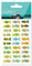 Maildor CY013O Packung mit Stickers Cooky 3D (1 Bogen, 7,5 x 12 cm, ideal zum Dekorieren, Sammeln oder Verschenken, Fisch) 1 Pack