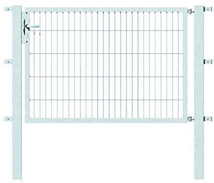 Alberts 647353 Einzeltor Flexo mit Zubehör | verschiedene Breiten und Höhen | feuerverzinkt | Breite 150 cm | Höhe 100 cm