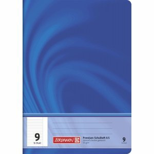 Brunnen 25 x Schulheft Young Vivendi A5 Lineatur 9 90 g/qm 16 Blatt