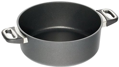 AMT Gastroguss Bratentopf 28 cm Ø, 12 cm hoch, induktionsgeeignet, Lotan® Antihaft-Veredelung, Gusspfanne (Aluguss), AMZN-I-1228