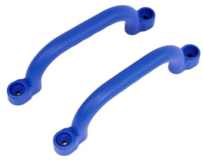 Gartenwelt Riegelsberger Haltegriffe Handgriffe 250x75mm blau für Spielanlagen paarweise
