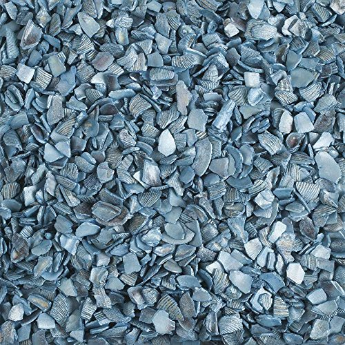 Natur-deko Effekt-MUSCHELGRANULAT 2-5mm 1 kg Muschel Sand in BLAU -90