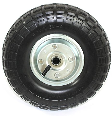 Estexo Ersatz-Rad Luft-Reifen Kugellager Sackkarren Ø 260 mm 4.10/3.50-4