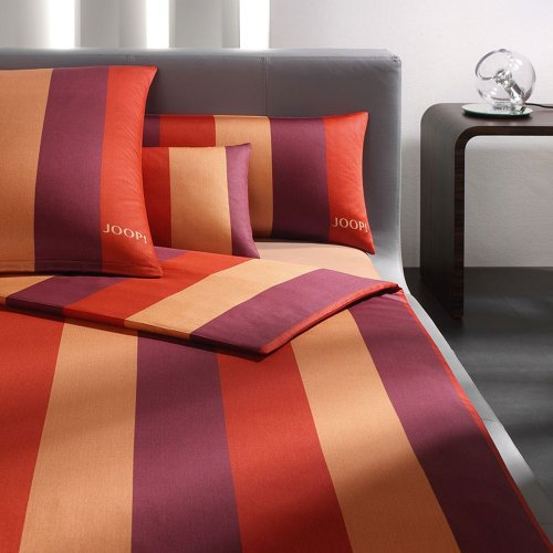 JOOP! Bettwäsche New Tweed rot 4033-1 (200x220 cm + 2x80x80 cm)