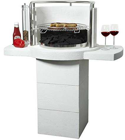 Buschbeck Grillkamin Bbq Magic Basic, 1 Stück, Weiß, 90122.000