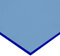 in-outdoorshop Zuschnitt Acrylglas Platte in unterschiedlichen Farben (200mm x 300mm x 3mm, blau fluoreszierend)