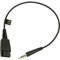 Jabra QD Straight to 3.5 mm Jack Cord for Speak 410/510 Speakerphone
