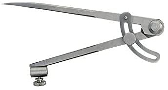 LIMIT 24280109 Grenzkompass für Bleistifte, 175 mm Länge, 190 mm maximale Kapazität