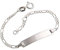 Silberketten Store Baby- & Kinder ID Armband inklusive Gravur & Geschenksäckchen I aus 925 Silber gefertigt I nickelfrei für Allergiker geeignet I 10 verschiedene Schriftarten I 12 cm