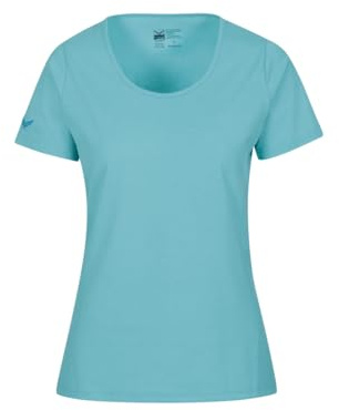 Trigema Damen Trigema T-shirt dames biologisch katoen 539201 T Shirt, Mint-c2c, XL EU