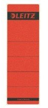 LEITZ Ordnerrücken-Etikett, 61 x 192 mm, kurz, breit, rot VE=10