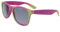 About Eyes SR620 Sonnenlesebrille, Pink/Gelb/Gefleckt, +1.00 Dioptrien, inkl. Beutel
