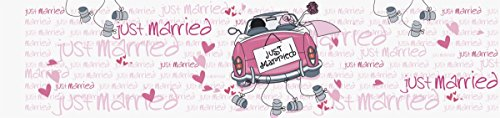 Heyda Transparentpapier Just Married