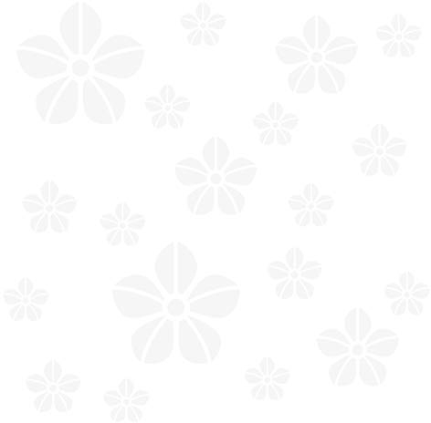 kleb-Drauf® | 19 Blumen | Weiß - glänzend | Wandtattoo Wandaufkleber Wandsticker Aufkleber Sticker | Wohnzimmer Schlafzimmer Kinderzimmer Küche Bad | Deko Wände Glas Fenster Tür Fliese