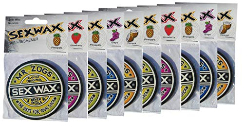 SexWax Unisex Lufterfrischer, 10 x Lucky Dip