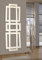 Badheizkörper Design ART 2, HxB 180 x 60 cm 1019 Watt weiß Szagato Handtuchheizung Handtuchwärmer Design Heizkörper Mittelanschluss Bad Heizkörper vertikal moderner Heizkörper flach modern