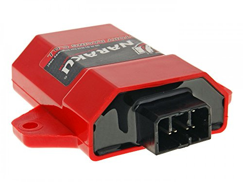 CDI Zündbox Naraku für mit Wegfahrsperre ACI100.01, ACI100.02 50 | Umgeht Wegfahrsperre, Vergleichsnrn. ACI100.01, 16625; kompatibel mit Peugeot SPEEDFIGHT 50 LC, SPEEDFIGHT2 50 LC, TKR 50