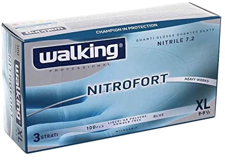 WALKING - Guanti Nitrofort Nitrile XL