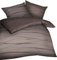 Kaeppel Mako Satin Bettwäsche mit Reißverschluss 155x220 80x80 (584 braun)