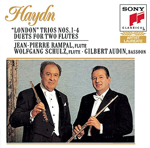 Haydn: Trio.1-4 Duets for two flutes