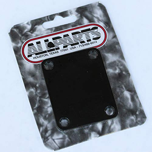 Allparts 0600-003 4-Loch Halsplatte schwarz