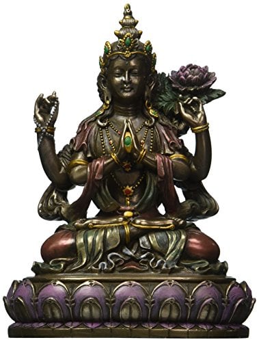 SUMMIT COLLECTION StealStreet Buddhistische Avalokiteshvara Kuan Yin Buddhismus Statue