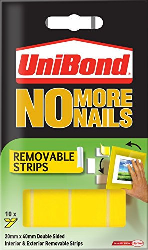 UniBond No More Nails on a roll Removeable strips