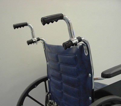 The Wright Stuff Wheelchair Hand Grip Extensions - Klassisch - Rollstuhl - Metall - Einfarbig