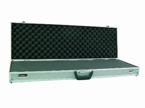 Viso stc981p Aluminium Rahmen Koffer mit vorgestanztem Schaumstoff – Silber