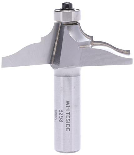 Whiteside Router Bits 3298 Classical Ogee Table Edge Bit with 2-1/2-Inch Large Diameter and 3/4-Inch Cutting Length
