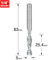 Trend Professional Spiral Up-Cut CNC Router Cutter Bit, 1/4 Inch Shank, 6.35mm Cut Diameter & 25.4mm Cut Length, Solid Tungsten Carbide, S55/2X1/4STC