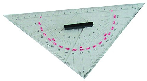 Navyline Kursdreieck klein - 26cm Navigation Dreieck
