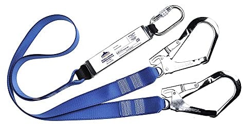 Portwest Doble Cincha De Amarre Con Absorbedor, Color: Azulina, FP51RBR