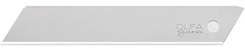OLFA 9009 L-SOL 18mm Heavy-Duty Solid Blade, 10-Pack by World Kitchen - Home Improvement