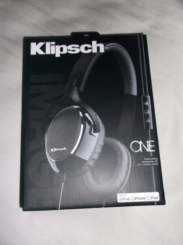 Klipsch Image One Kopfhörer schwarz/Silber/Leder