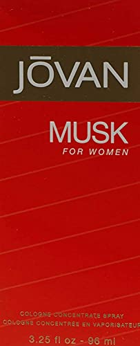 Jovan Musk Woman 96 ml Vapo Concentree, 1er Pack (1 x 96 ml)