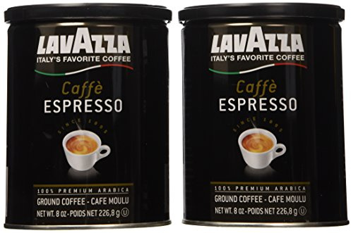 Lavazza Coffee - Caffe Espresso - Medium - Ground - 8 Oz Can
