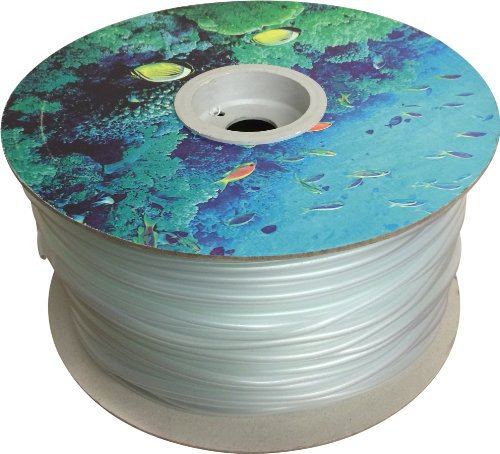 Finest-Filters 200m Silicone Air Line Roll for Aquarium Fish Tank Pond Air Pump Tubing (4/6mm)