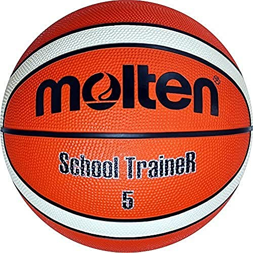 Molten BG5-ST Basketball, Orange/Ivory, Größe 5